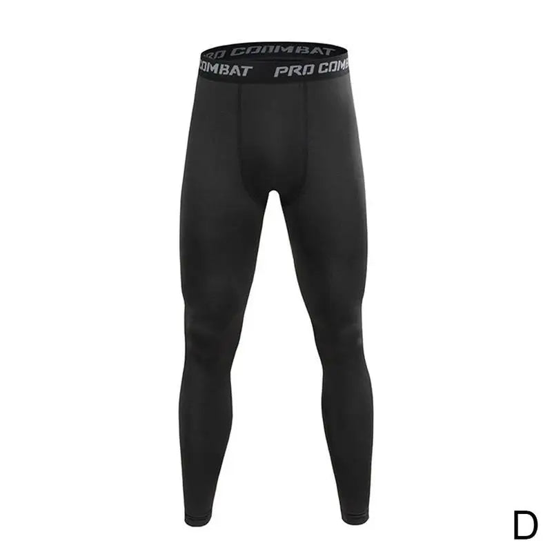 Men Compression Tights Running Sports Male