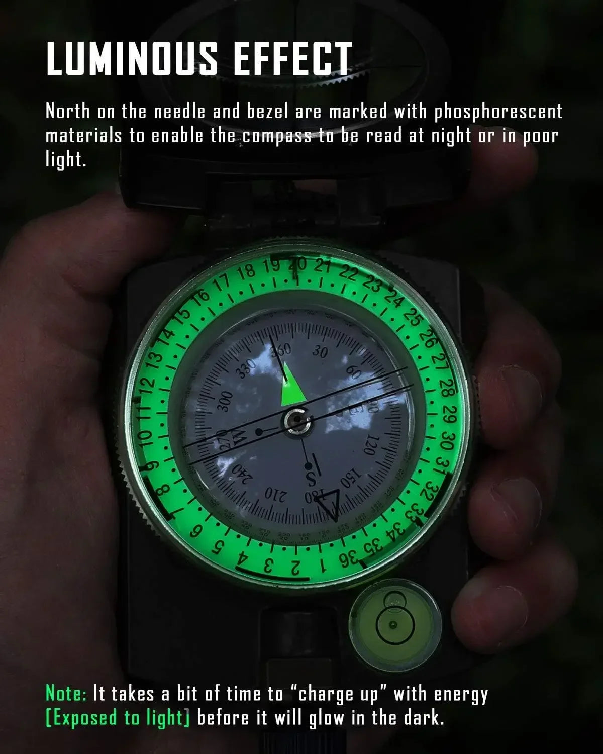 High Tactical Survival Compass