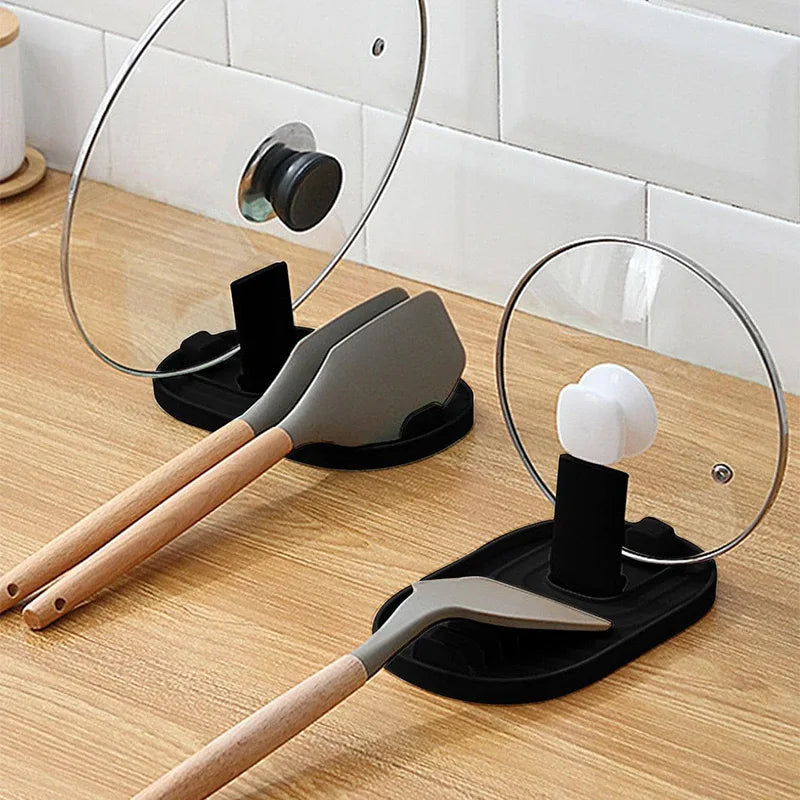 Foldable Nordic Style Lid and Utensil Holder