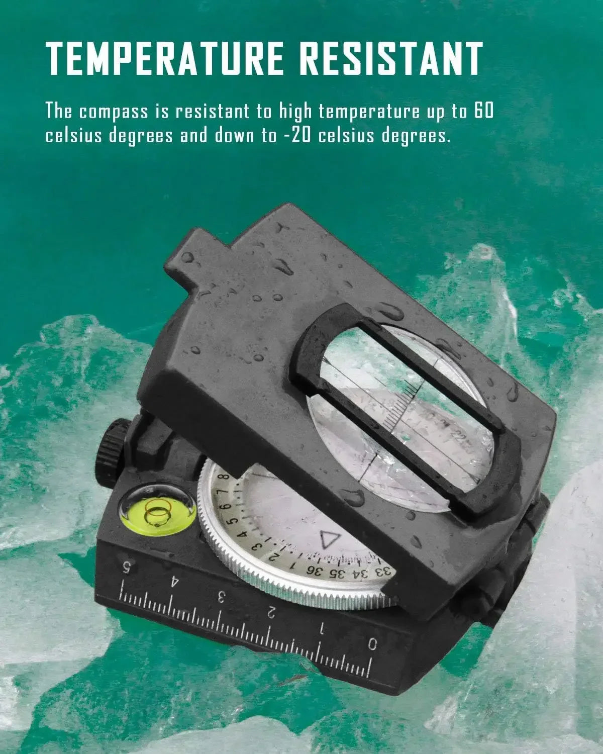 High Tactical Survival Compass