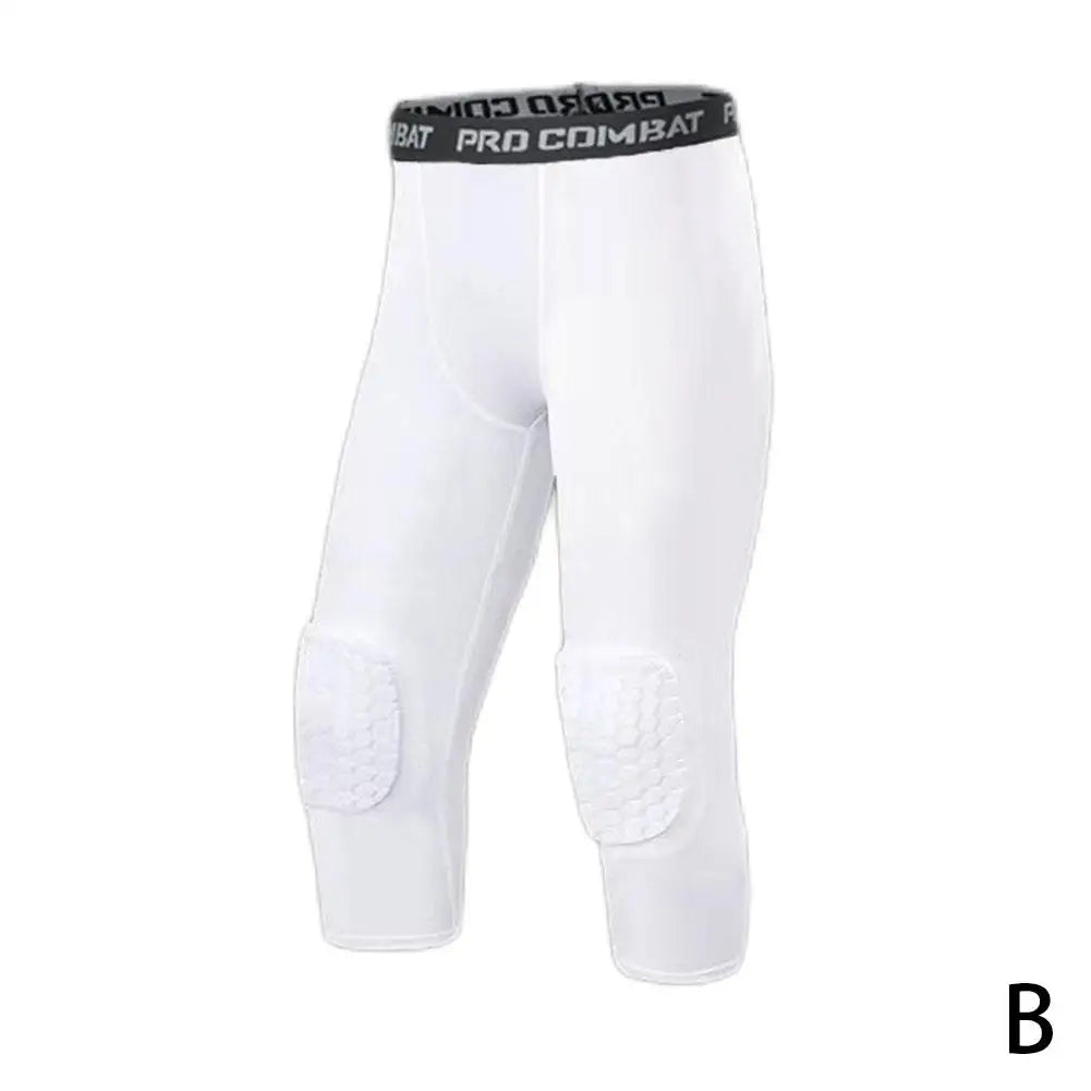 Men Compression Tights Running Sports Male