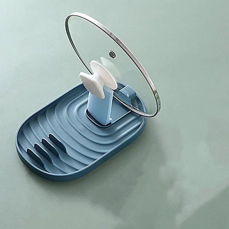 Foldable Nordic Style Lid and Utensil Holder