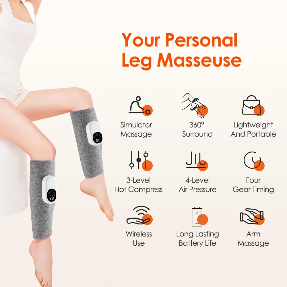 Revive & Relax Leg Massager - cordless